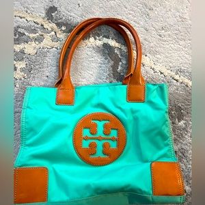 Tory Burch turquoise shoulder bag purse
